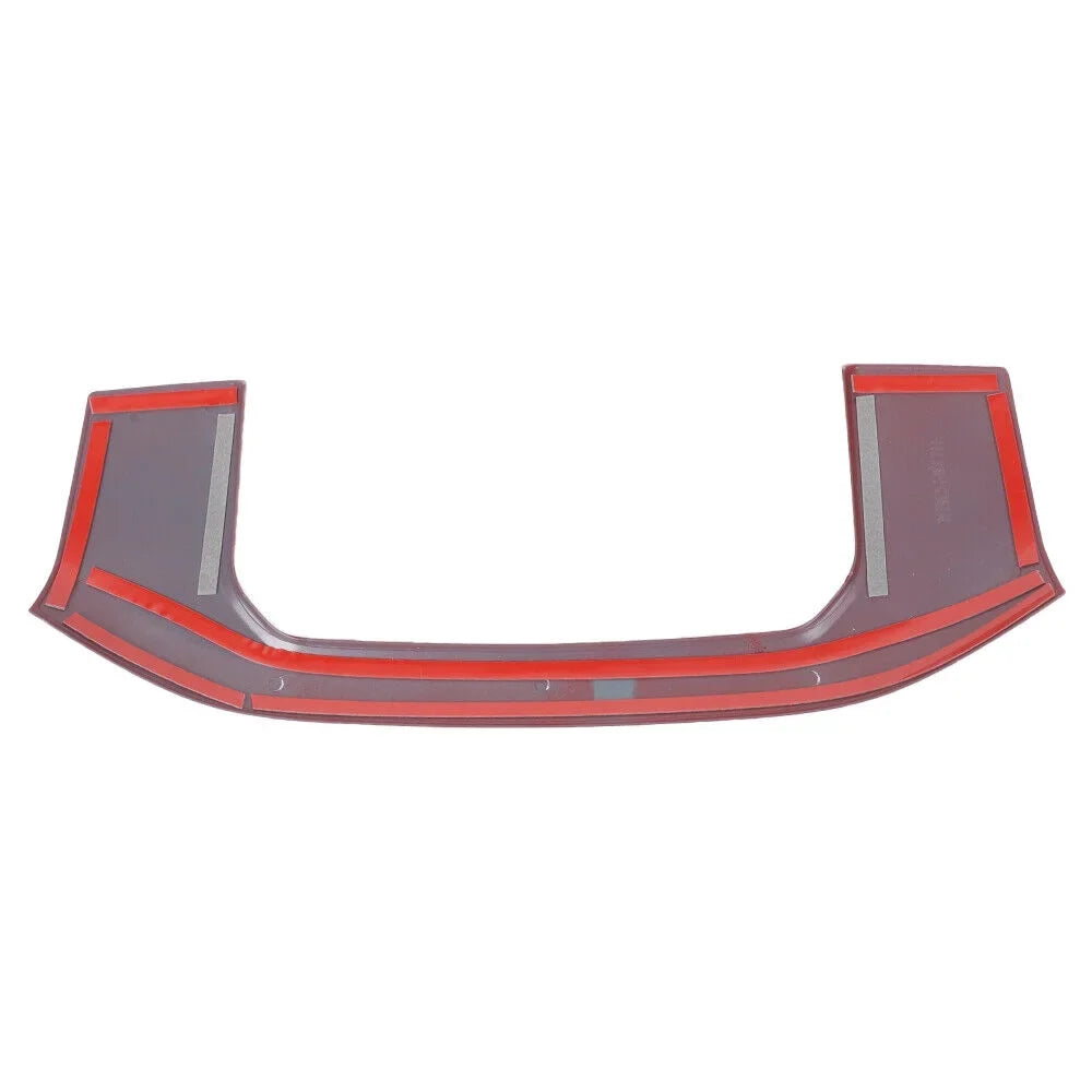 Teledu Red Center Console Sizetorage Box Panel Trim Decor Frame