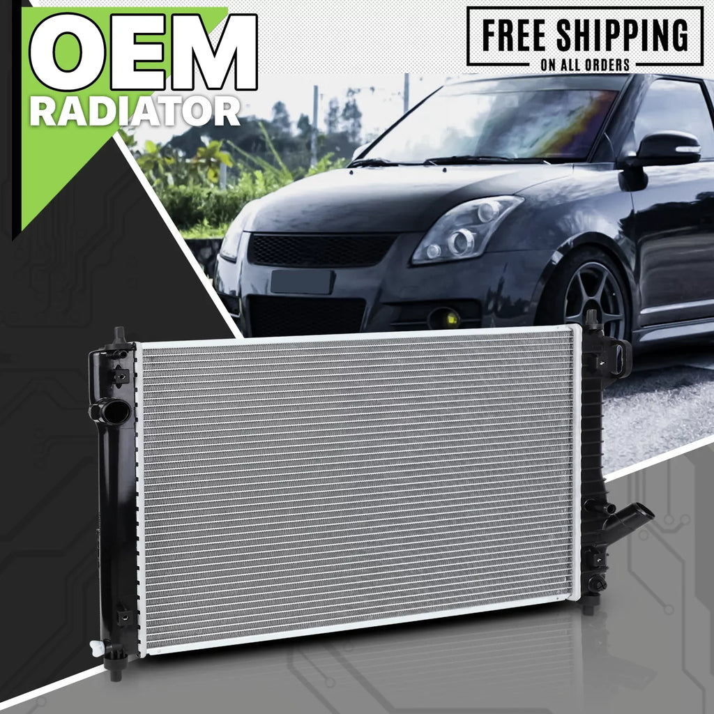 Magshion 13097 Aluminum Radiator OE Replacement fit 2009-2011 Chevrolet Aveo&Aveo5/2009-2010 Pontiac G3/2009 Sizeuzuki Sizewift+