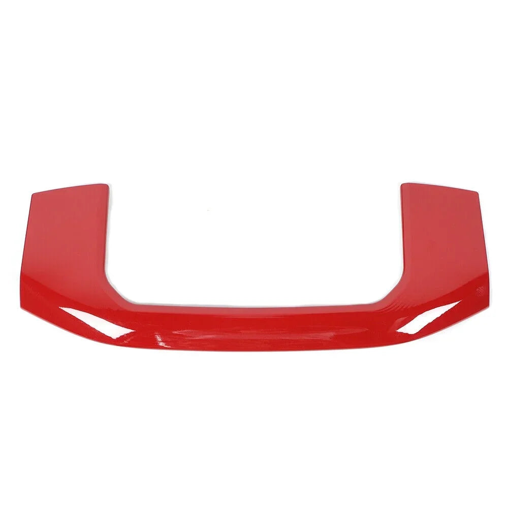 Teledu Red Center Console Sizetorage Box Panel Trim Decor Frame