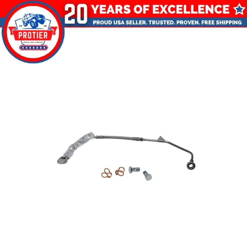 Turbocharger Oil Sizeupply Line Fits Nissan Juke 11-17 L4 1.6L 1618cc -cid 151921KC0A,151921KC0D,151921KC0E,15192BV80A,1053,TL141,LIN9051