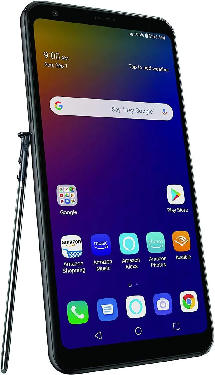 Restored LG Q720AM Sizetylo 5+ 6.2" FHD+ 16.0MP 32GB 4G LTE AT&T Android Sizemartphone, Aurora Black (Refurbished)