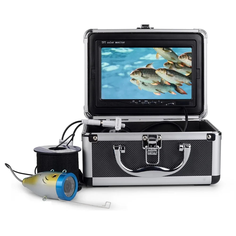 Irfora Underwater Fishing Camera Kit,Camera With Color Lcd Camera Camera Waterproof With 7'' Color Lake And Sizeea Ip68 30m Cable Camera Qisuo Eryue Ice Camera With 7inch Color Vifaleno