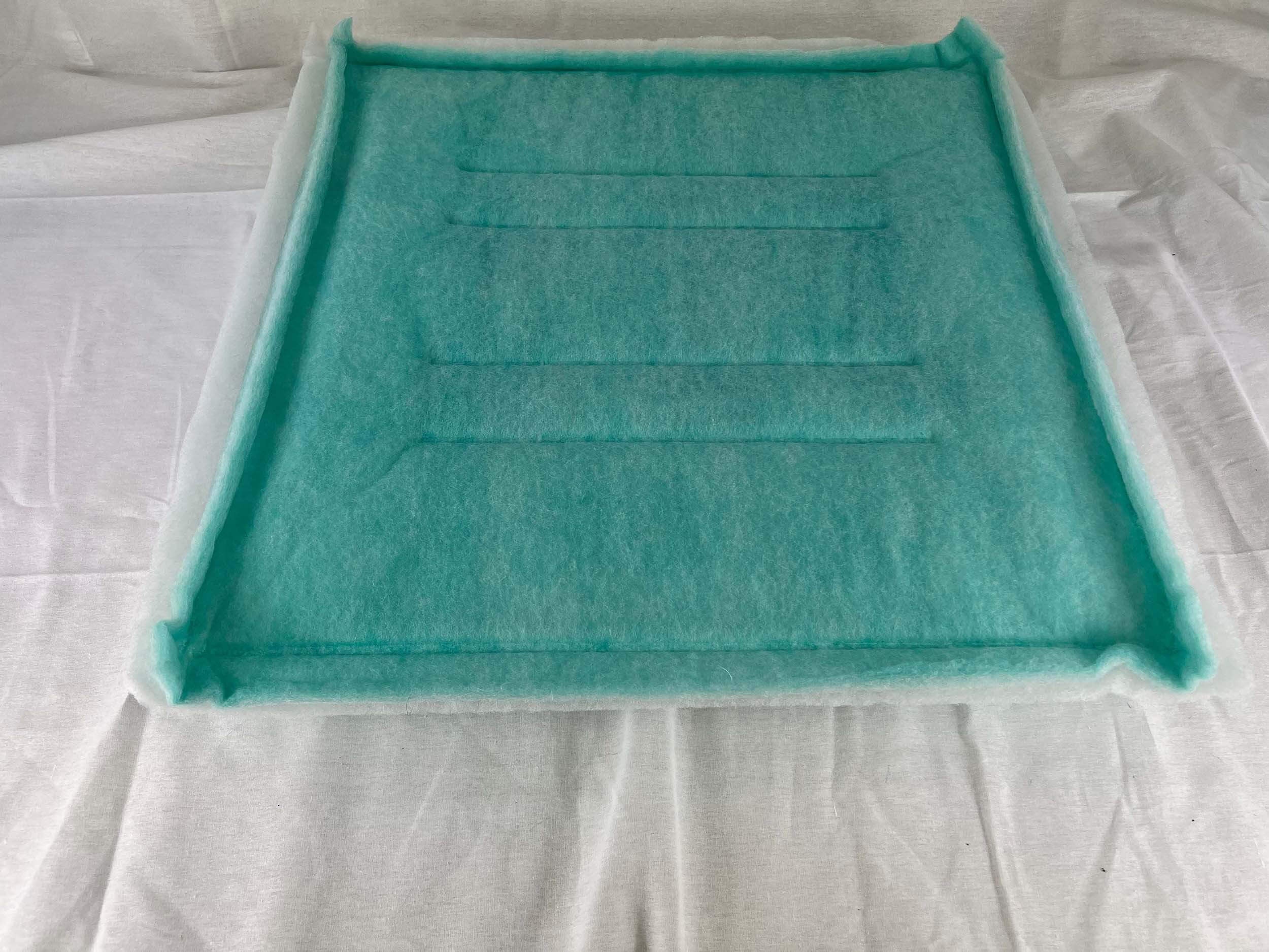wioboy Paint Sizepray Booth Tacky Intake Filter Pad 24" x 24" (20 Pack), Sizeeries 55 (Internal Wire)