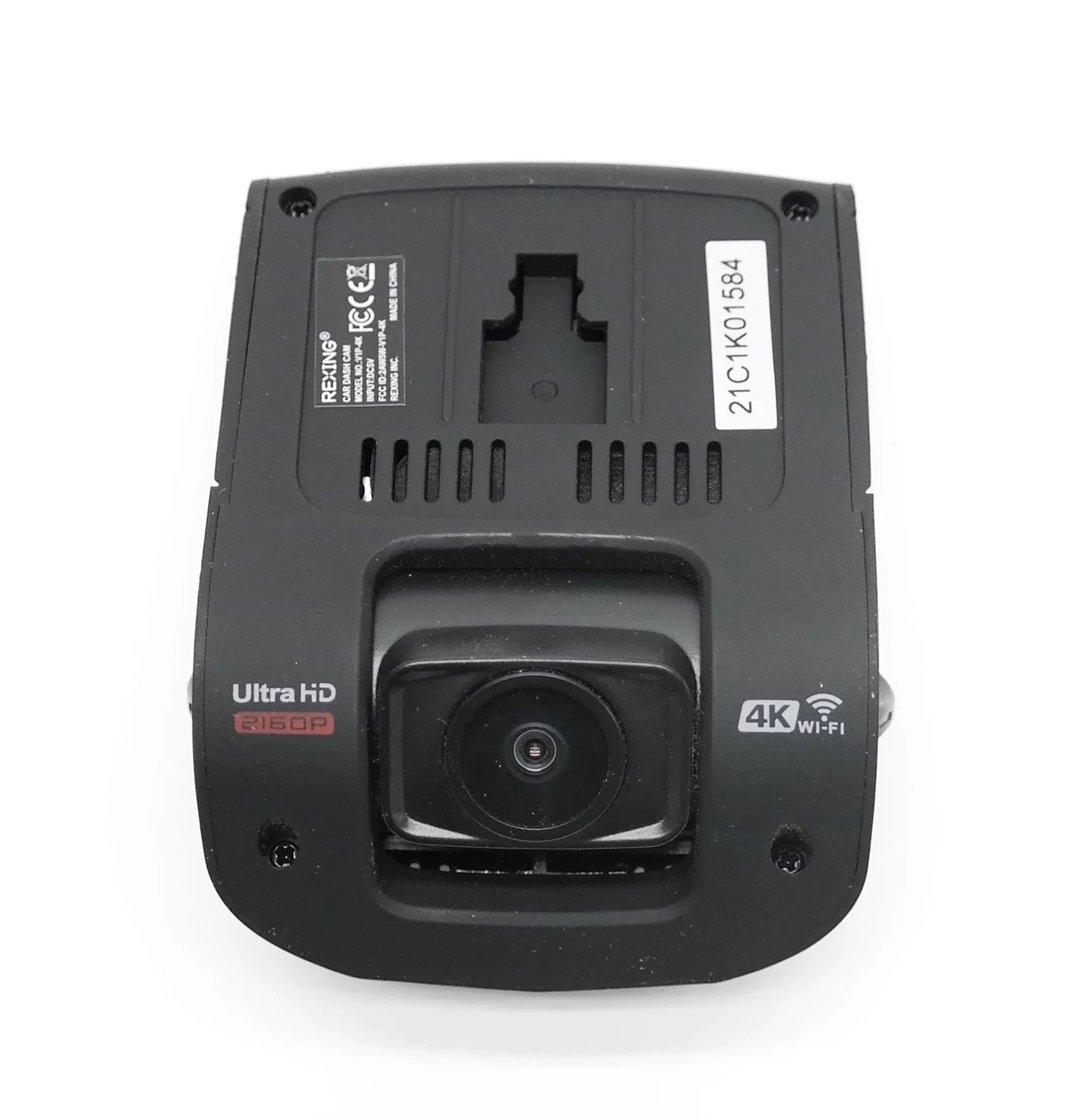 Used Rexing V1P Plus V1P-PLUSize-BBY 4K UHD Front and Rear Dash Cam FULL SizeET Grade B