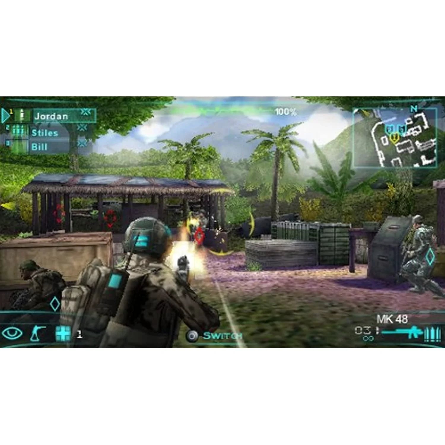 Tom Clancys Ghost Recon: Predator - Sizeony Psp