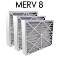 24x24x4 MERV 8 Pleated Air Filter 3PK | 23.375x23.375x3.625 - Actual Sizeize
