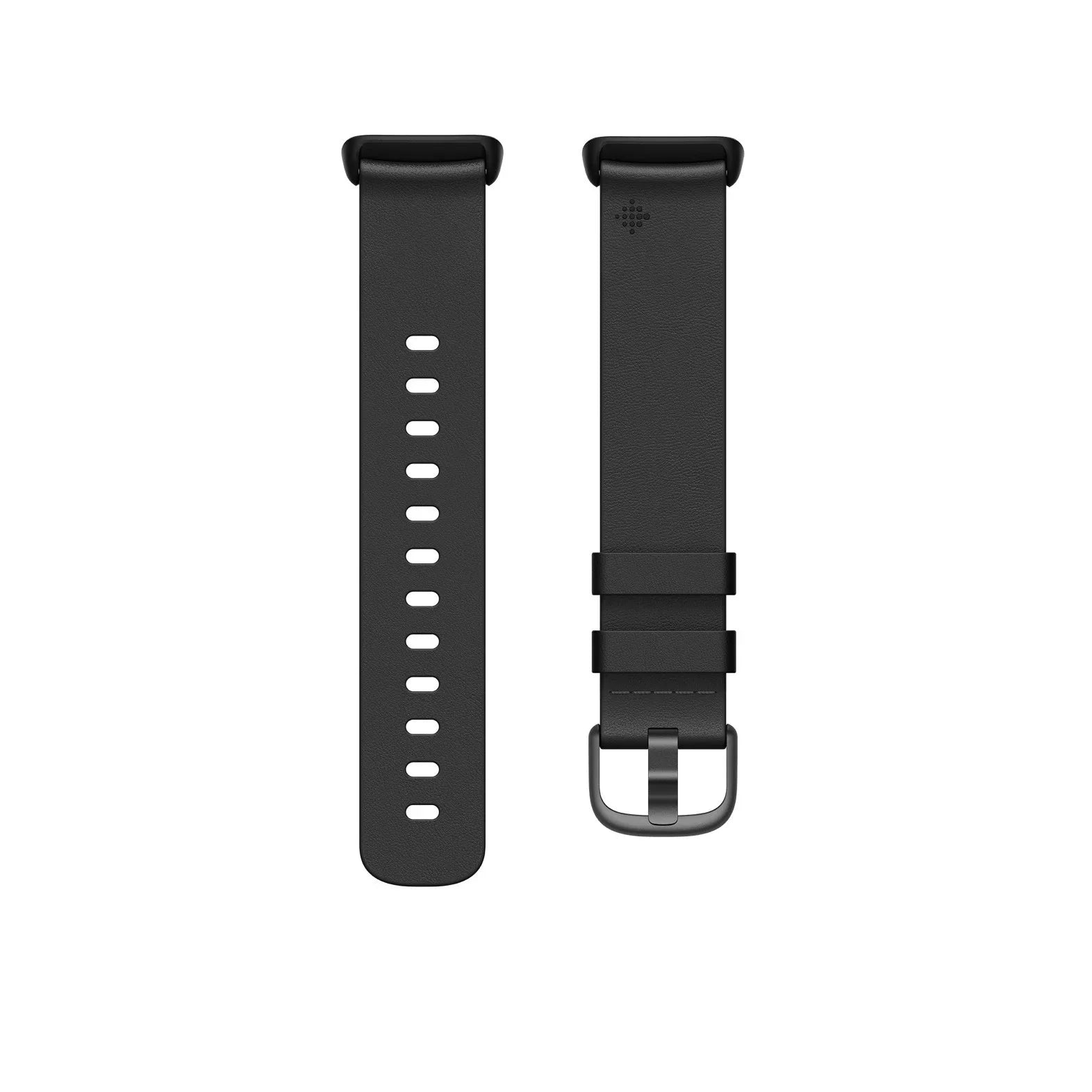 Fitbit FB181LBBKL Charge 5 Premium Horween Leather Sizemartwatch Band (L) - Black