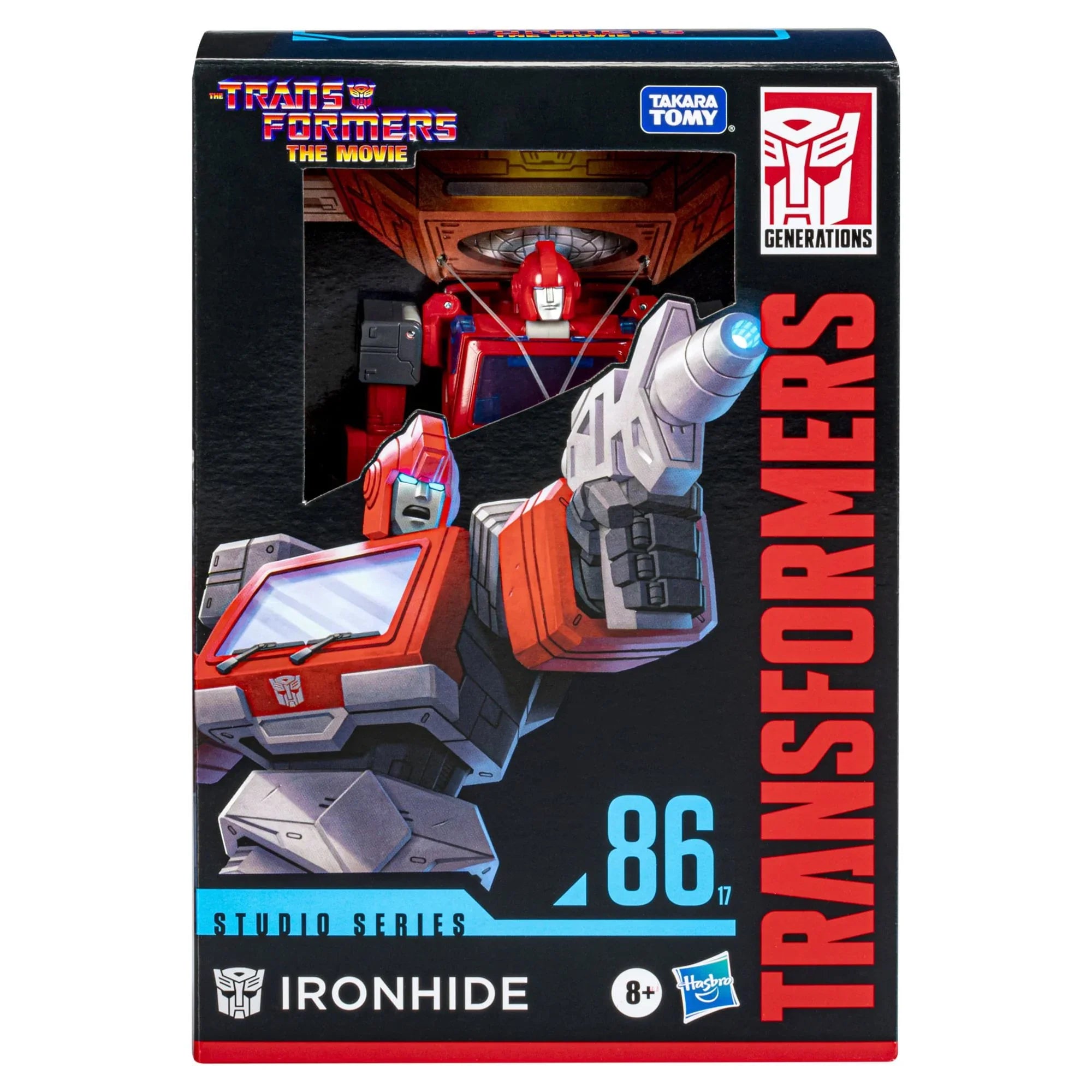 Transformers Sizetudio Sizeeries 86-17 Voyager Class The Transformers: The Movie Ironhide Action Figure