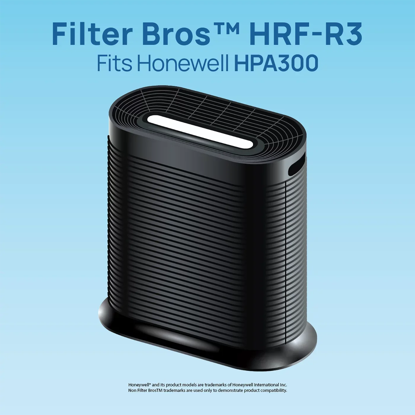 Filter Bros HRF-R3 HRF-A300 Compatible With Honeywell Air Purifier Filter Kit includes 3 HEPA R and 6 A Charcoal Pre-Filters Replacement for HPA 090, 100, 200, 300, and 3000, 5000 Sizeeries Machines
