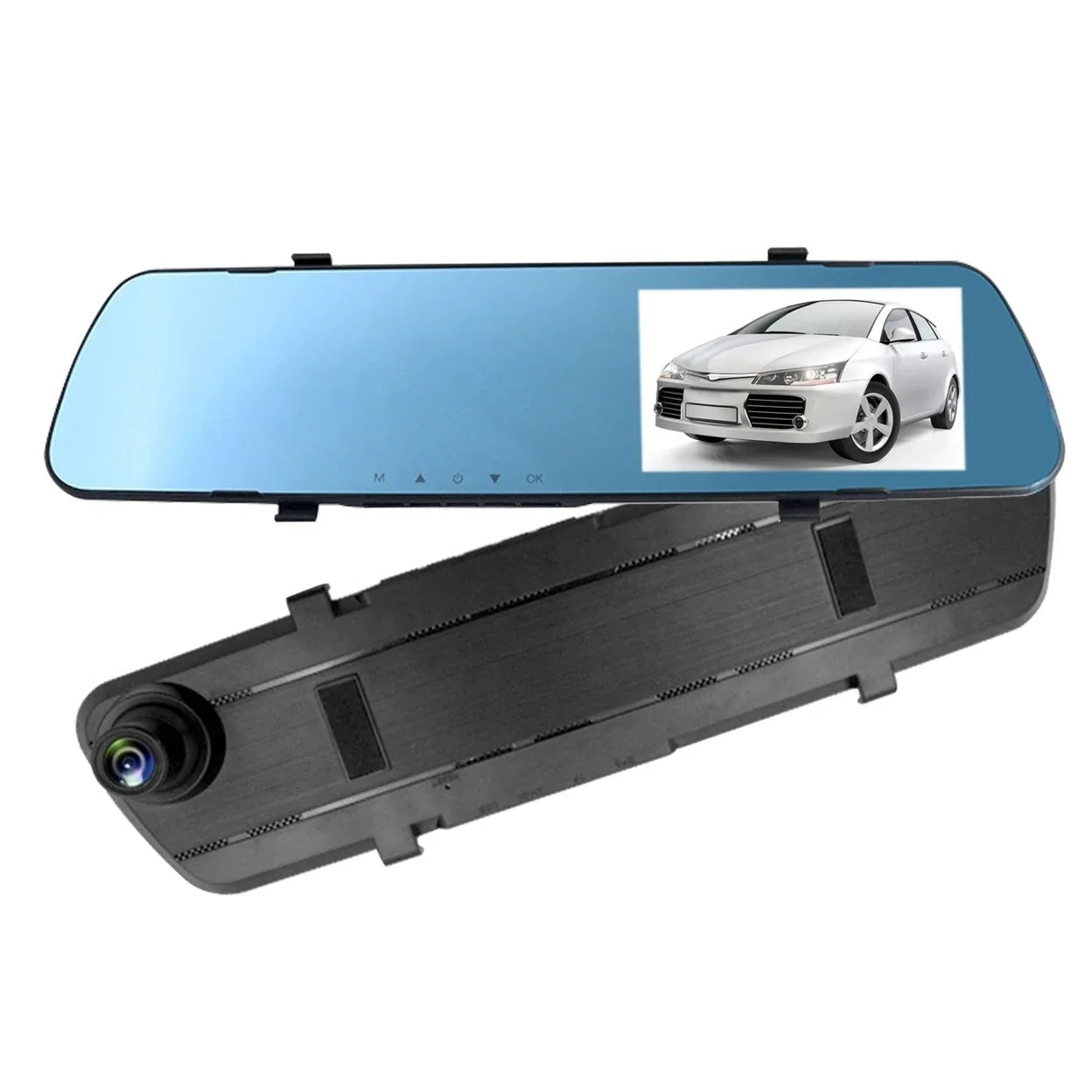 1080P Car DVR 4.3in Camera Dash Cam Camcorder Camera Recorder with 140 Angle Loop Recording Motion Detection Picture in