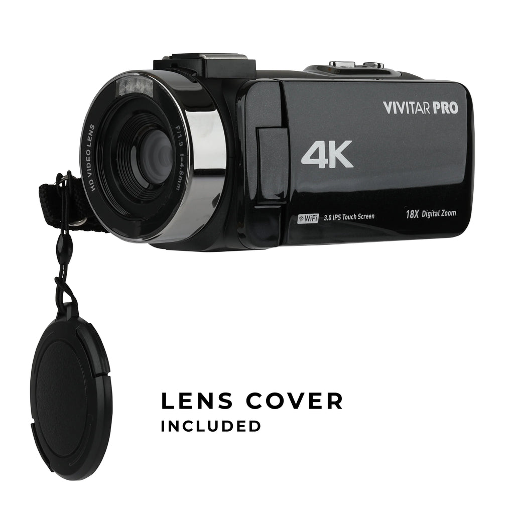 Vivitar 4K HD Digital Video Camera, Night Vision, WIFI, Remote Control