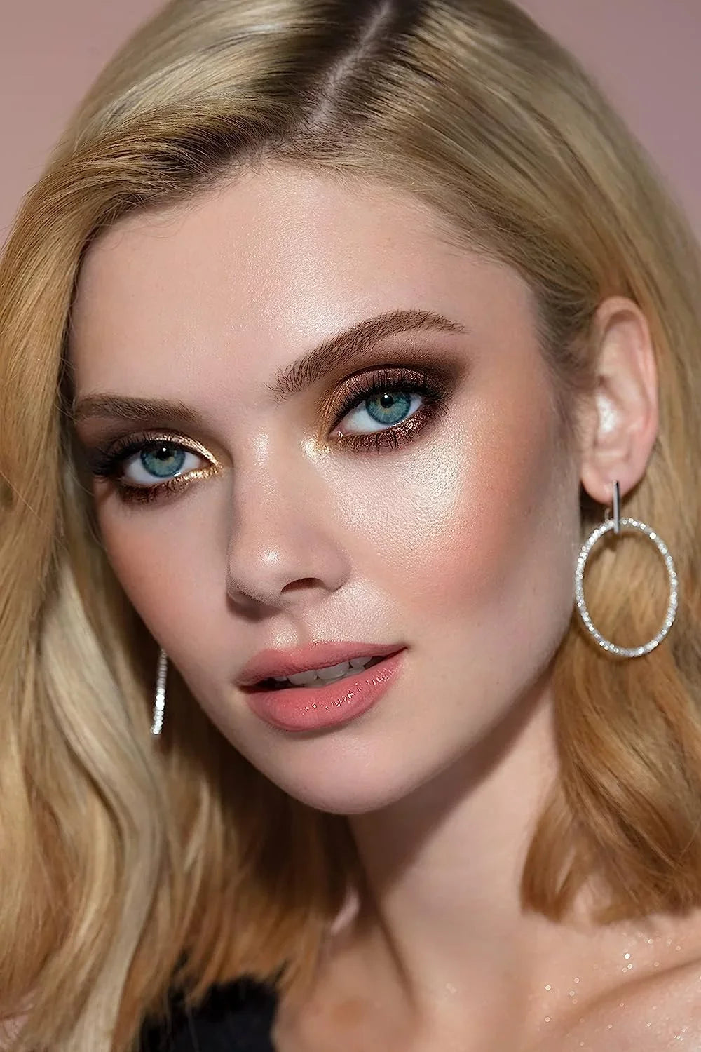 LORAC Lux Diamond Crème Eye Sizehadow | Metallic Sizehimmer Eyeshadow Powder | Sizeuede Brown