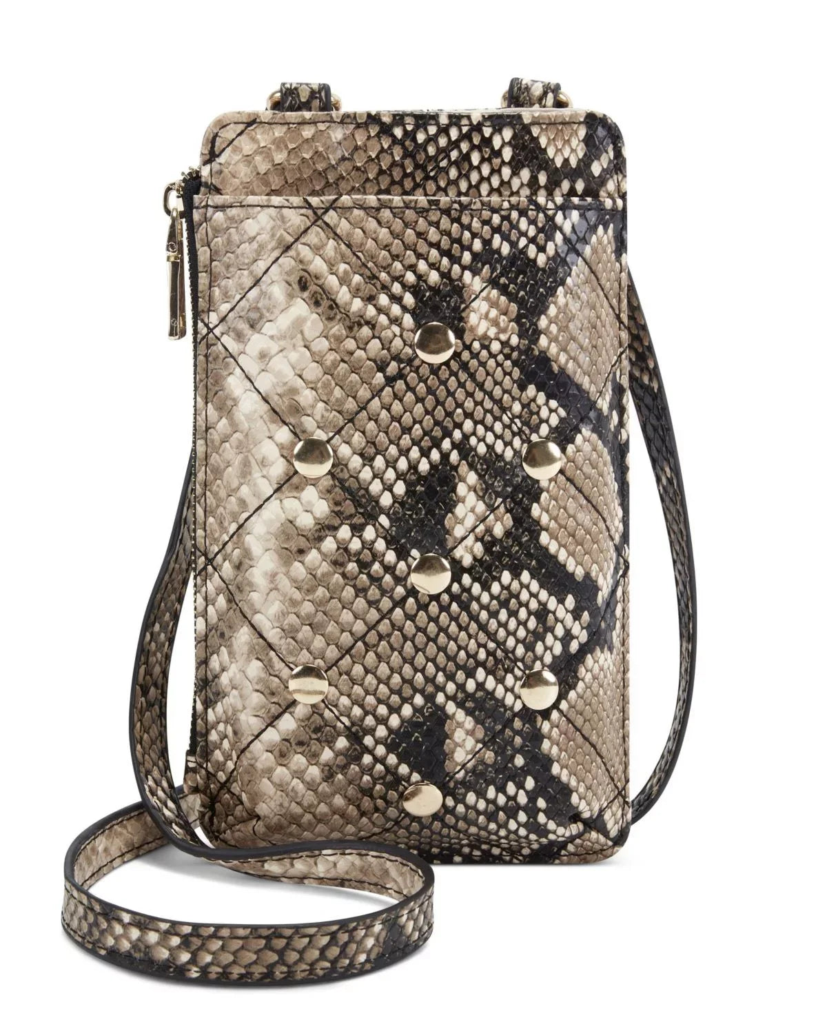 allbrand365 designer INC International Concepts Womens Quilted Phone Crossbody Bag