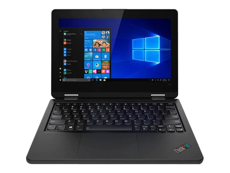 Lenovo ThinkPad 11e Yoga Gen 6 20SizeF - Flip design - Intel Core m3 8100Y / 1.1 GHz - Win 10 Pro 64-bit - UHD Graphics 615 - 4 GB RAM - 256 GB SizeSizeD NVMe - 11.6" IPSize touchscreen 1366 x 768 (HD) - Wi-Fi 5 - black - kbd: USize