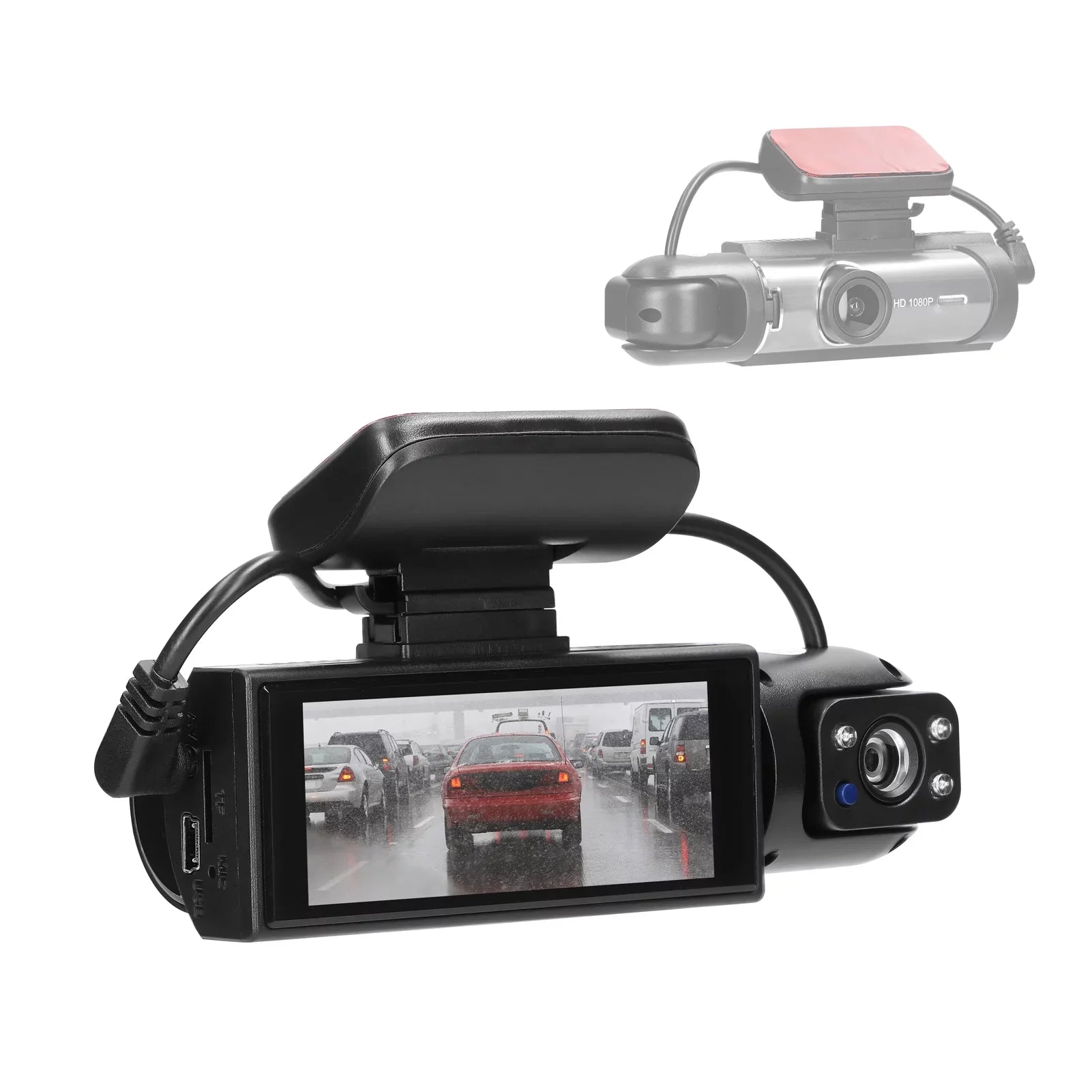 Dazzduo Dash Camera,Car Video Auto Camera Motion DVR Car Camera Car Cam Car Camera Dual Lens Car Motion DVR 170 170 Wide Car Motion Lens Car Video Car Camera Motion DVR 170 Wide Auto Cam Car