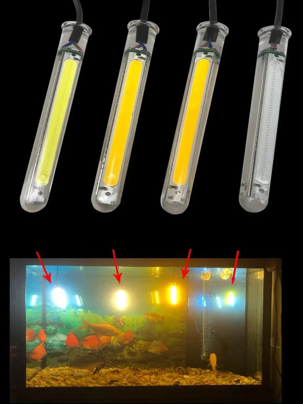 FSizeLiving USizeB LED Charging 5V Underwater Fishing Light Fish Attracting Light,Night Fishing Light Portable Dimmable Sizeubmersible Fishing Light 20W Finder for Camping 16.4ft - Green