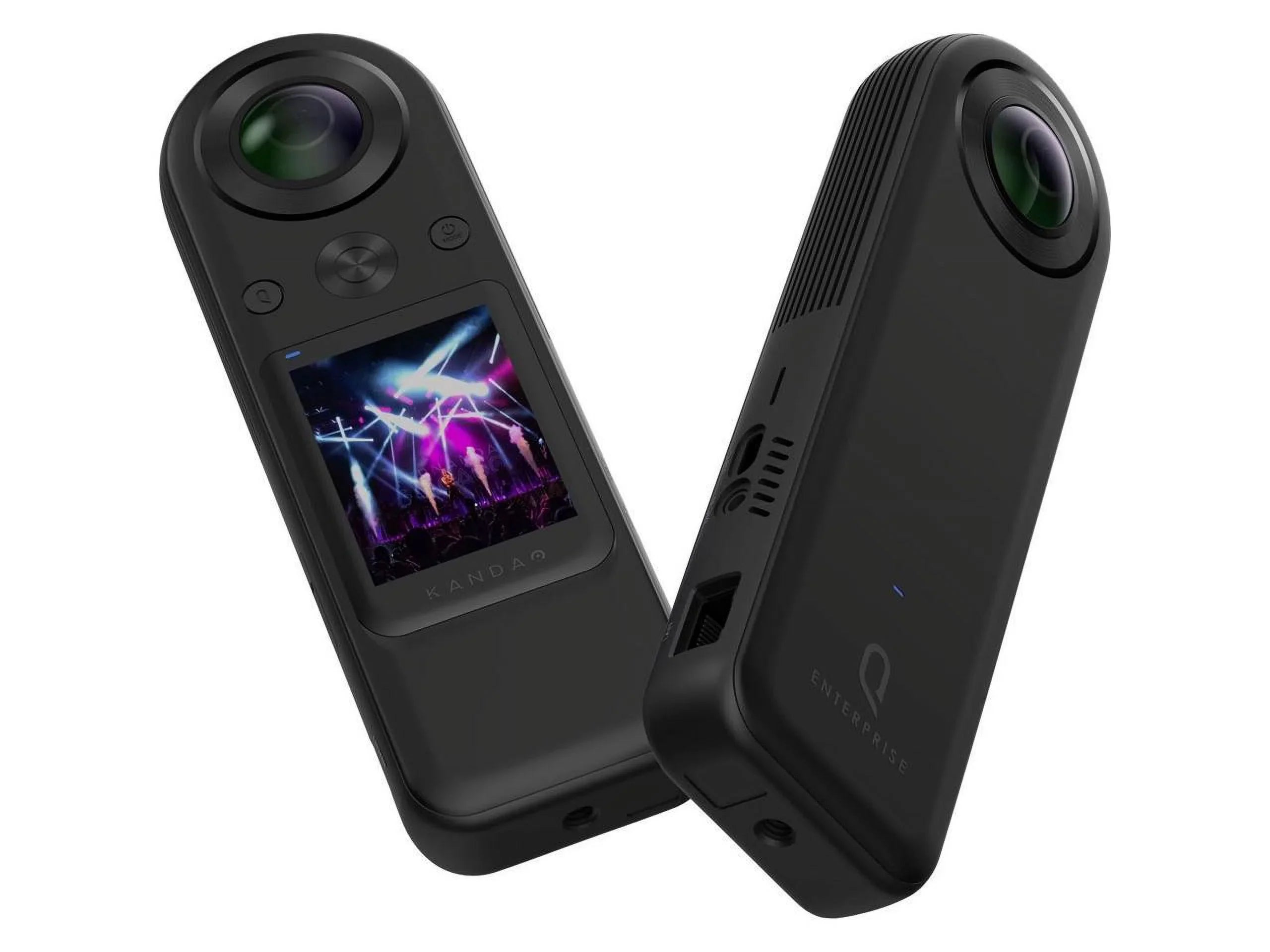Kandao QooCam 8K Enterprise - 360������������������ action camera - mountable - 8K / 30 fps - 20.0 MP - flash 64 GB - Wi-Fi - black