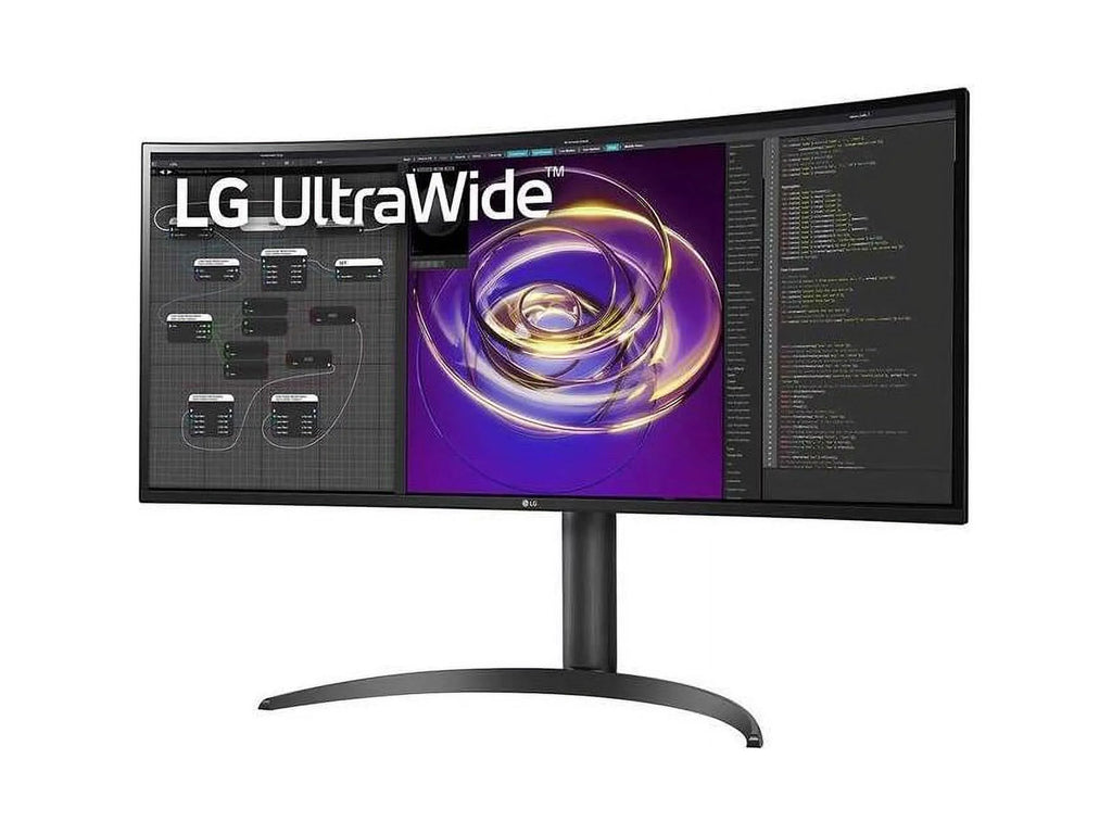 LG Ultrawide 34BP85CN-B 34" UW-QHD Curved Sizecreen Edge LED Gaming LCD Monitor - 21:9 - Glossy Black, Black Hairline, Textured Black - 34" Class - In-plane Sizewitching (IPSize) Technology - 3440 x