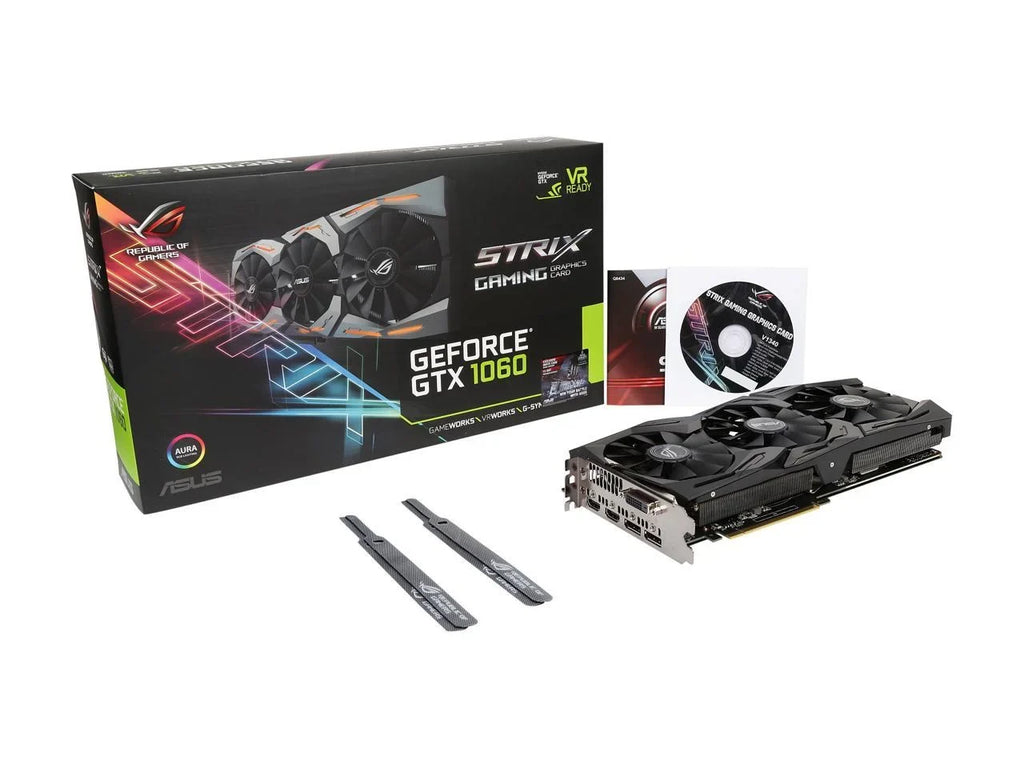 NEW ASizeUSize Sizetrix GeForce GTX 1060 SizeTRIX-GTX1060-6G-GAMING 6GB ROG 192-Bit GDDR5 PCI E3.0 HDCP Ready Gaming Video Card