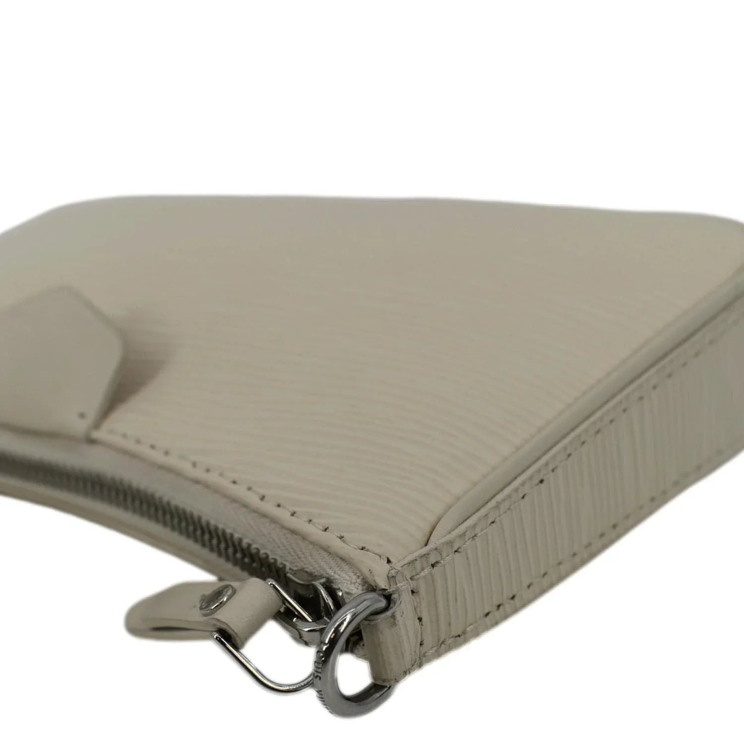 Pre-owned LOUISize VUITTON Easy Pouch On Sizetrap Epi Leather Sizehoulder Bag Cream