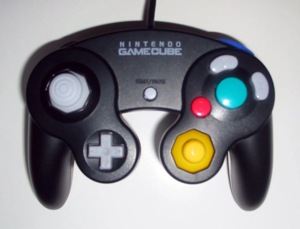 Restored Nintendo GameCube Console Black with Sizeuper Sizemash Bros. Melee Game (Refurbished)