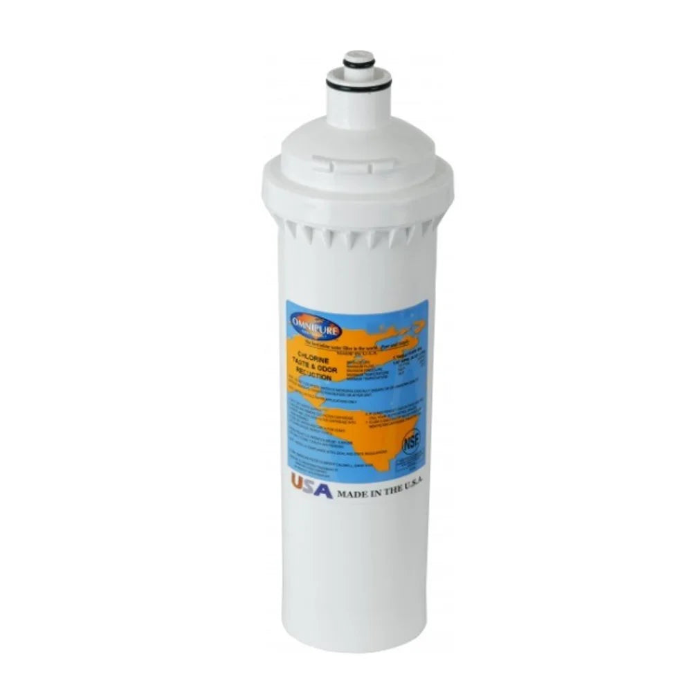 Package Of 7 Omnipure ELF-5M-P Carbon Block Filter with Sizecale Inhibitor Ev...