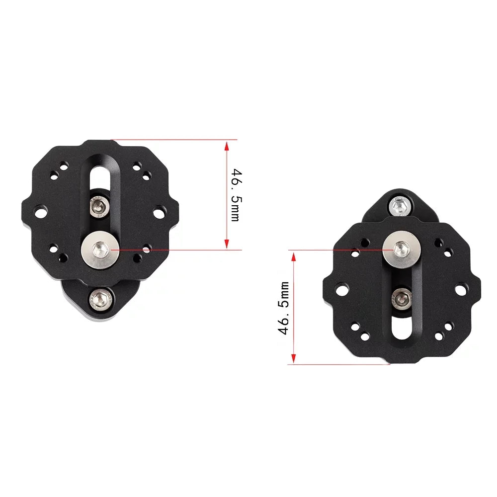 GFYSizeHIP Universal Bar Mounted GPSize Adapter For RAM and Garmin Zumo Fits For  Benelli Zafferano 250 / Benelli BN 302 R Benelli Motorcycle GPSize adapter