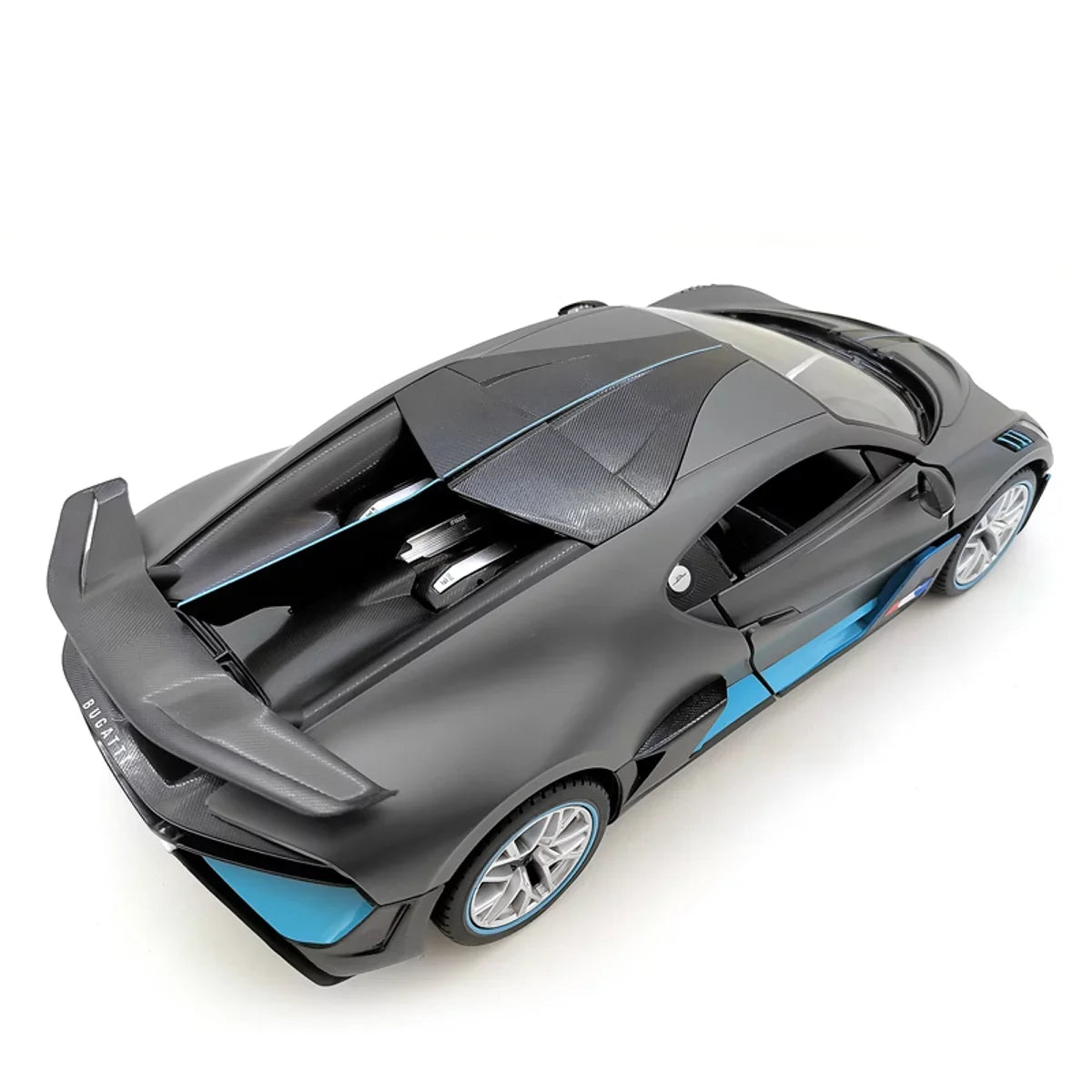 CISize 98000-G RC 1-14 Bugatti Divo Model Car, Gray