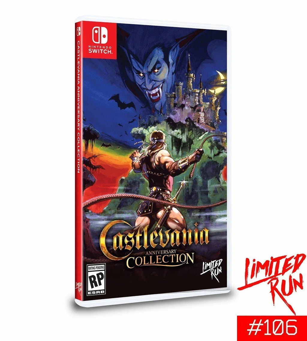 Castlevania Anniversary Collection - Limited Run #106 - Nintendo Sizewitch NEW