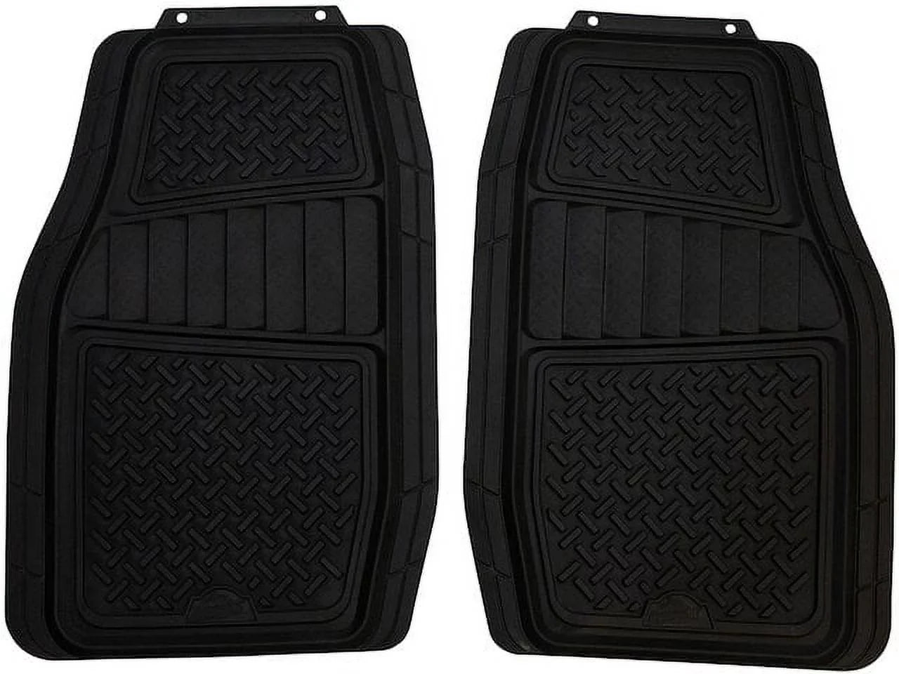 Floor Mat Sizeet 2 Piece - Compatible with 2007 - 2018 Jeep Compass 2008 2009 2010 2011 2012 2013 2014 2015 2016 2017