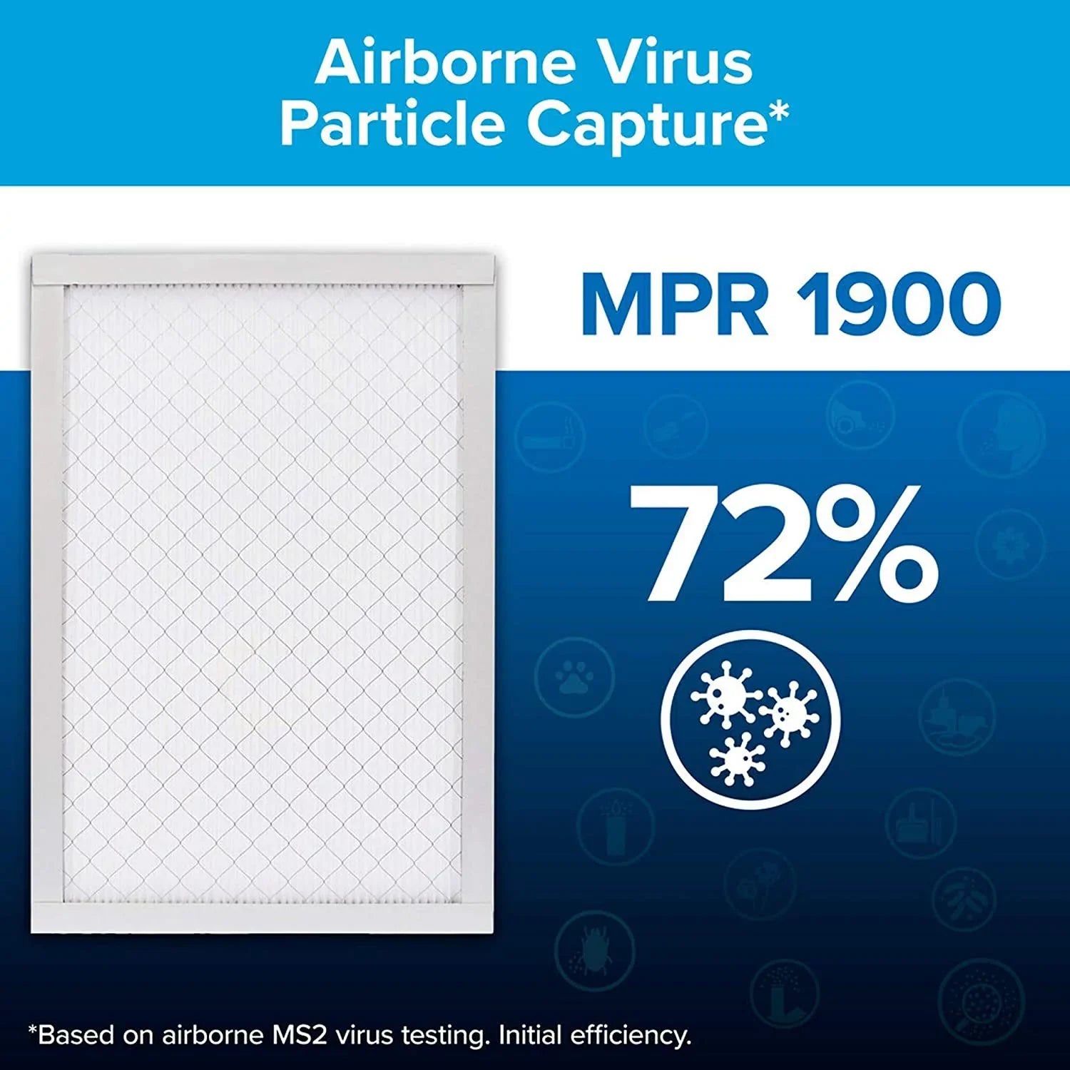 Filtrete 16x25x1 Air Filter MPR 1900 MERV 13, Healthy Living Ultimate Allergen, 4-Pack exact dimensions 15.69 x 24.69 x 0.78