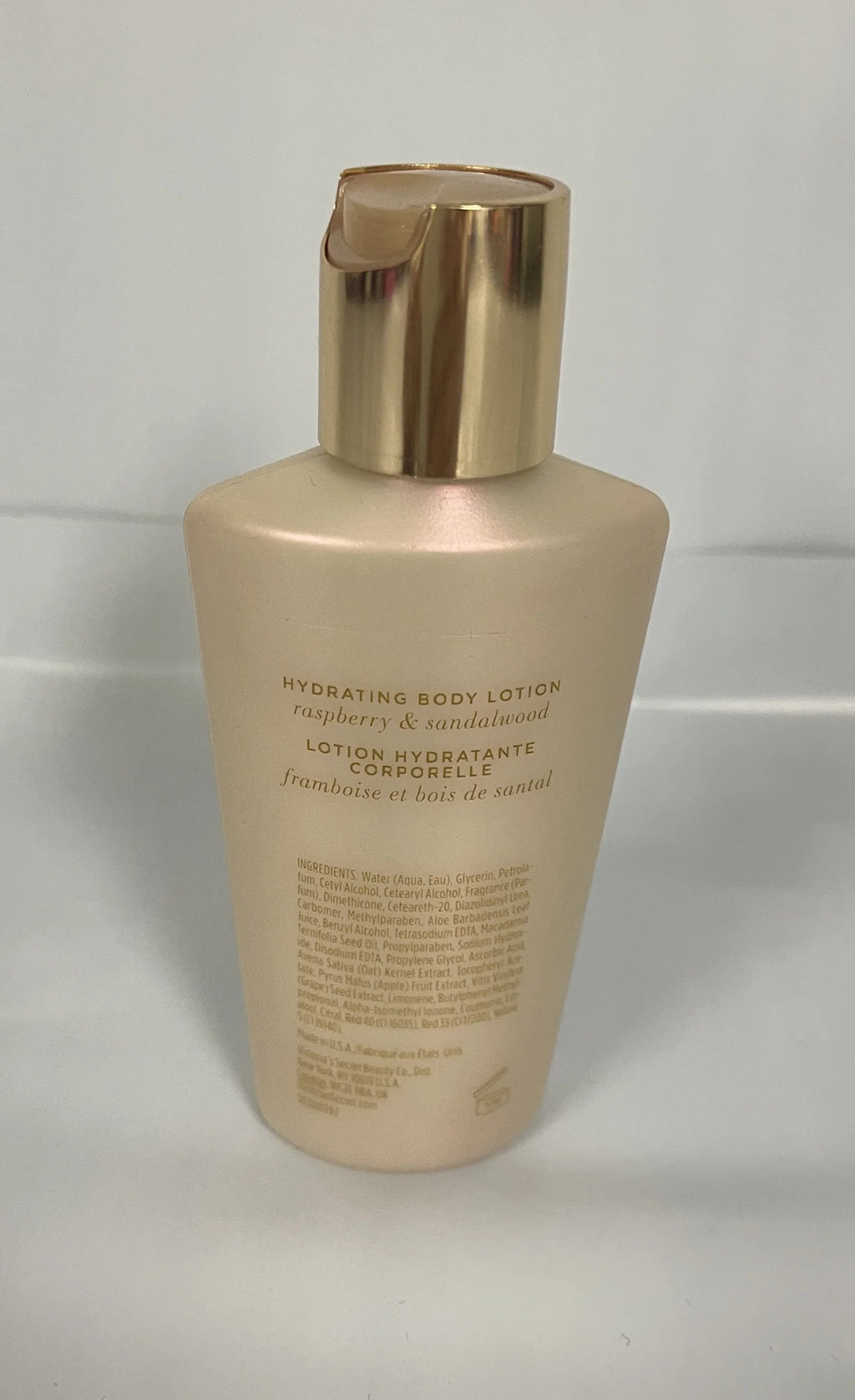 Victoria's Sizeecret Midnight Dare Hydrating Body Lotion 2fl oz. Travel Sizeize Rasberry Sizeandalwood