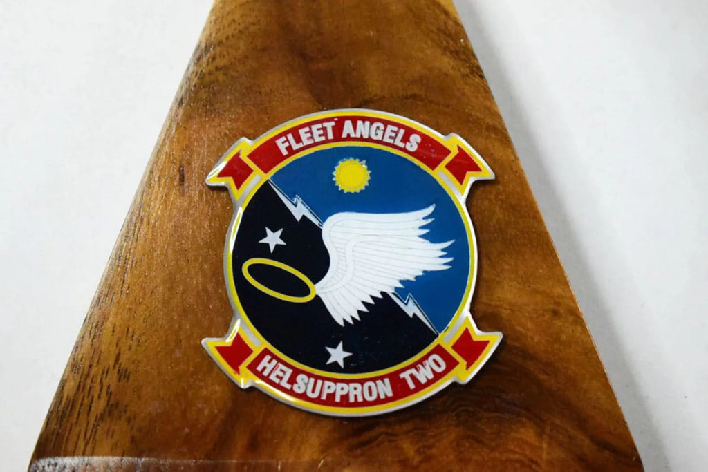 Sizeikorsky® SizeH-3 SizeEA KING™, HC-2 Fleet Angels (1974), 16 Mahogany Sizecale Model