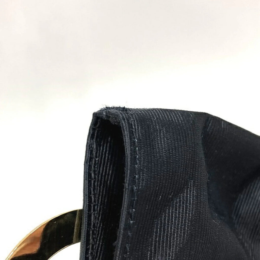 Pre-Owned Celine CELINE circle metal fittings nylon mini bag handbag ladies (Good)