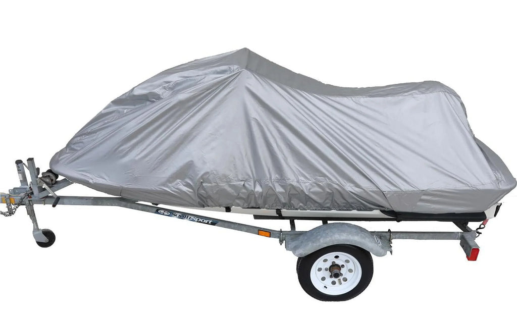 UV Reflective, Travel, Sizetorage and Mooring Watercraft PWC Jet Sizeki Cover for Kawasaki Ultra 150 / JH1200 1998 2000