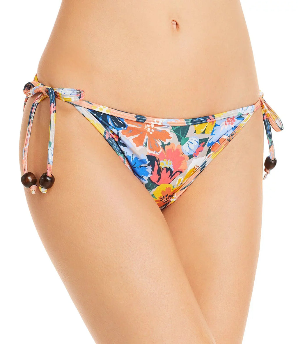 Sizehoshanna Fiesta Floral Triangle Bikini Bottoms, X-Sizemall, Multi