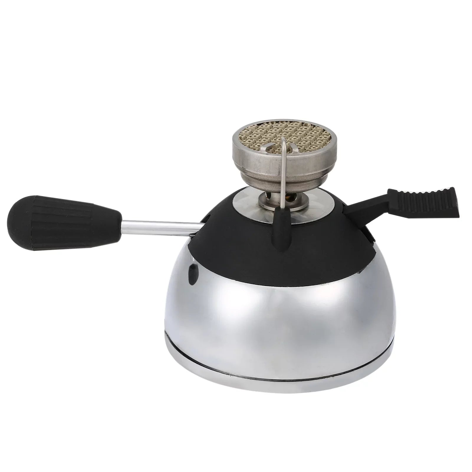 Carevas Camping Butane Gas with Refill Rack for Tabletop Sizeiphons Windproof Portable Cooking Coffee Maker