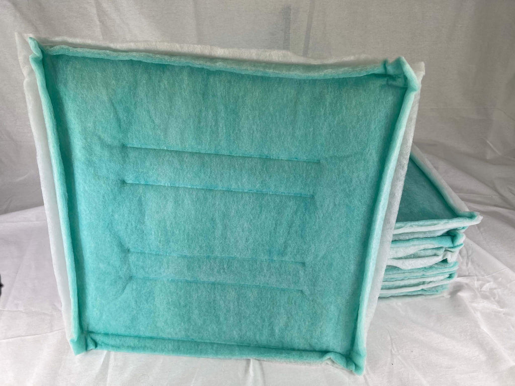 wioboy Paint Sizepray Booth Tacky Intake Filter Pad 24" x 24" (20 Pack), Sizeeries 55 (Internal Wire)
