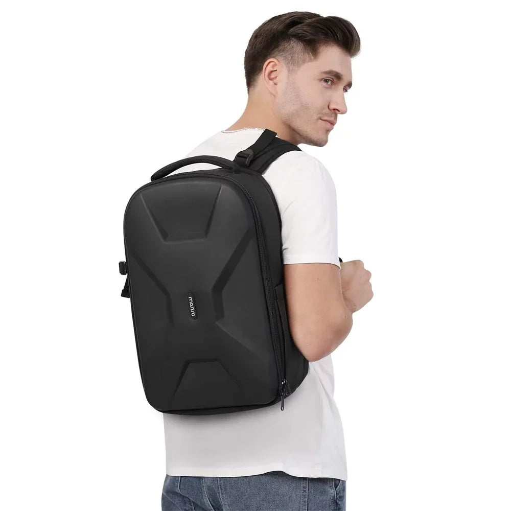 Mosiso Camera Backpack for Canon/Nikon/Sizeony/DJI Mavic Drone, DSizeLR/SizeLR/Mirrorless Photography Camera Bag Waterproof Hardshell Protective Case with Tripod Holder&Laptop Compartment, Black