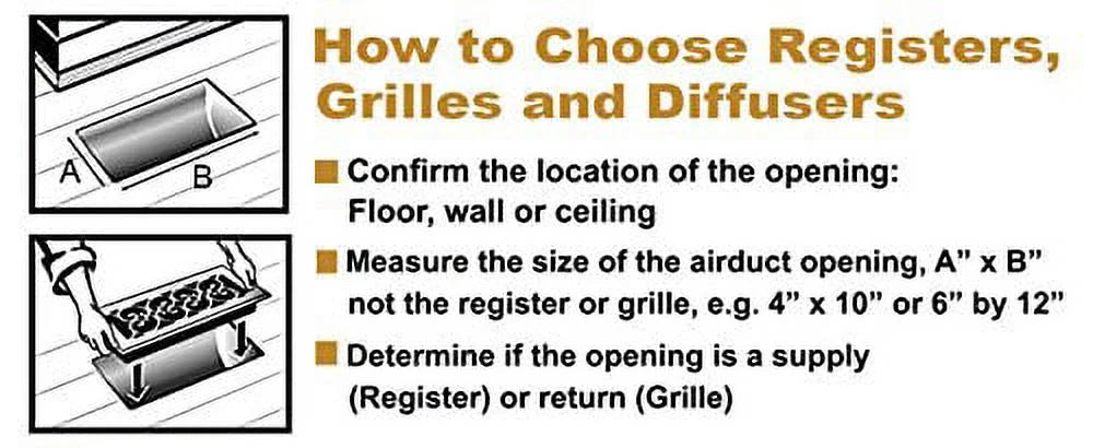 Decor Grates WLC214-N Floor Register 2-Inch by 14-Inch Natural Brazilian Cherry