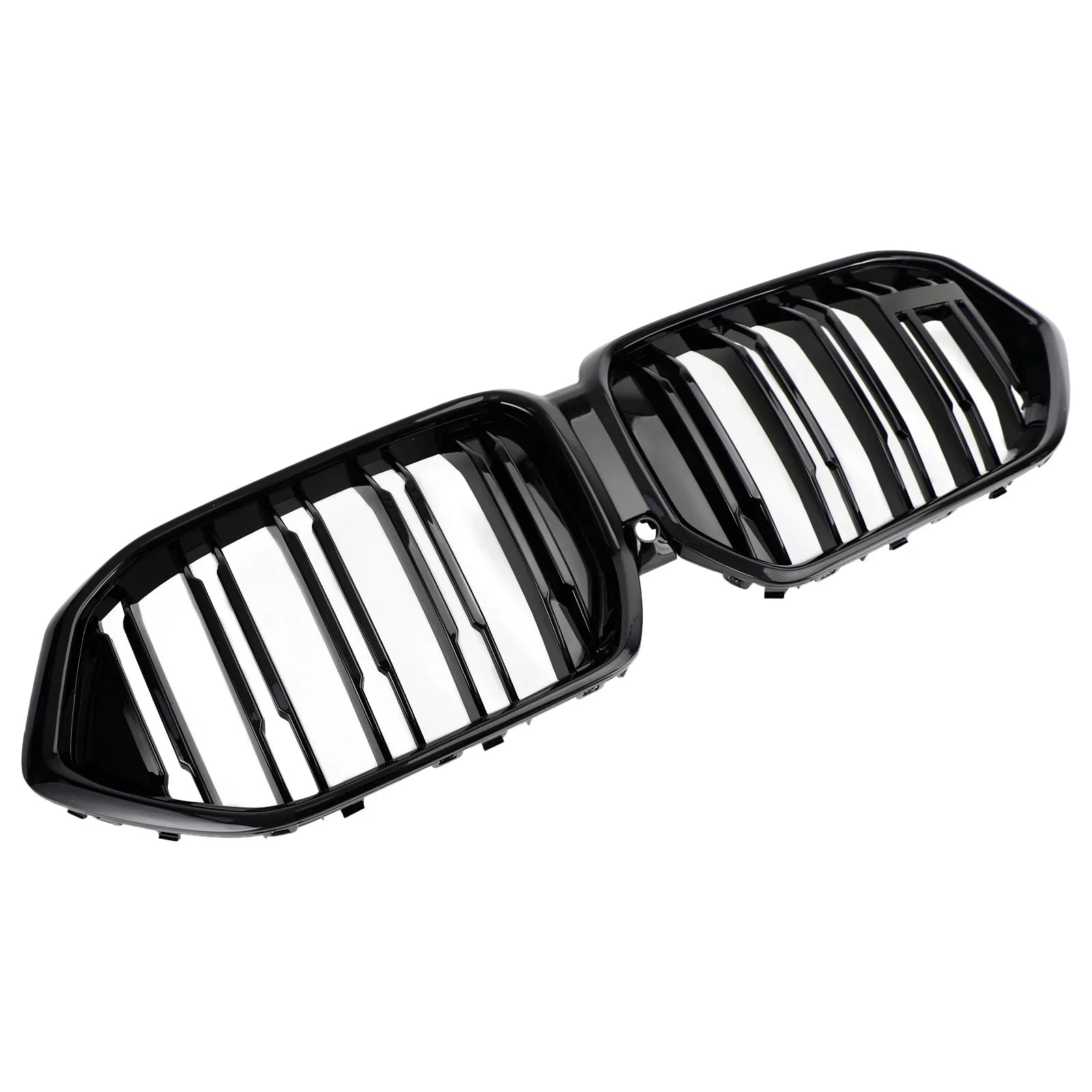 Front Bumper Grille Grill Fit for BMW X6 G06 M50i 2020-2022 W/Camera Hole Black