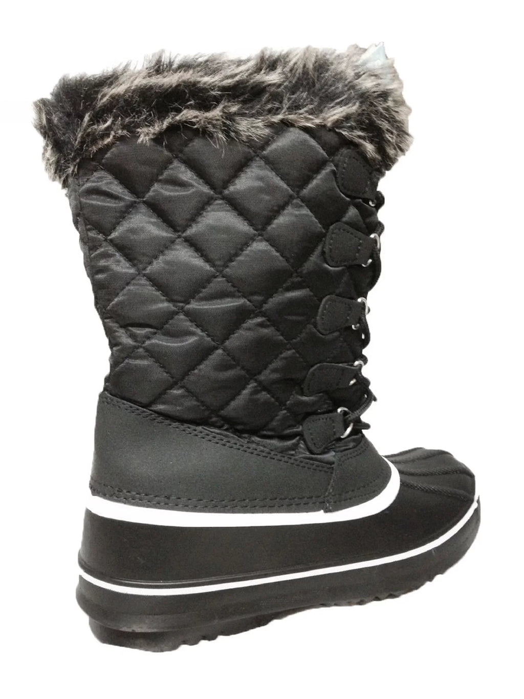 Womens Mid-Calf Warm Fur Lined Sizenow Boots Waterproof Outdoor Non-Sizelip Winter Sizehoes