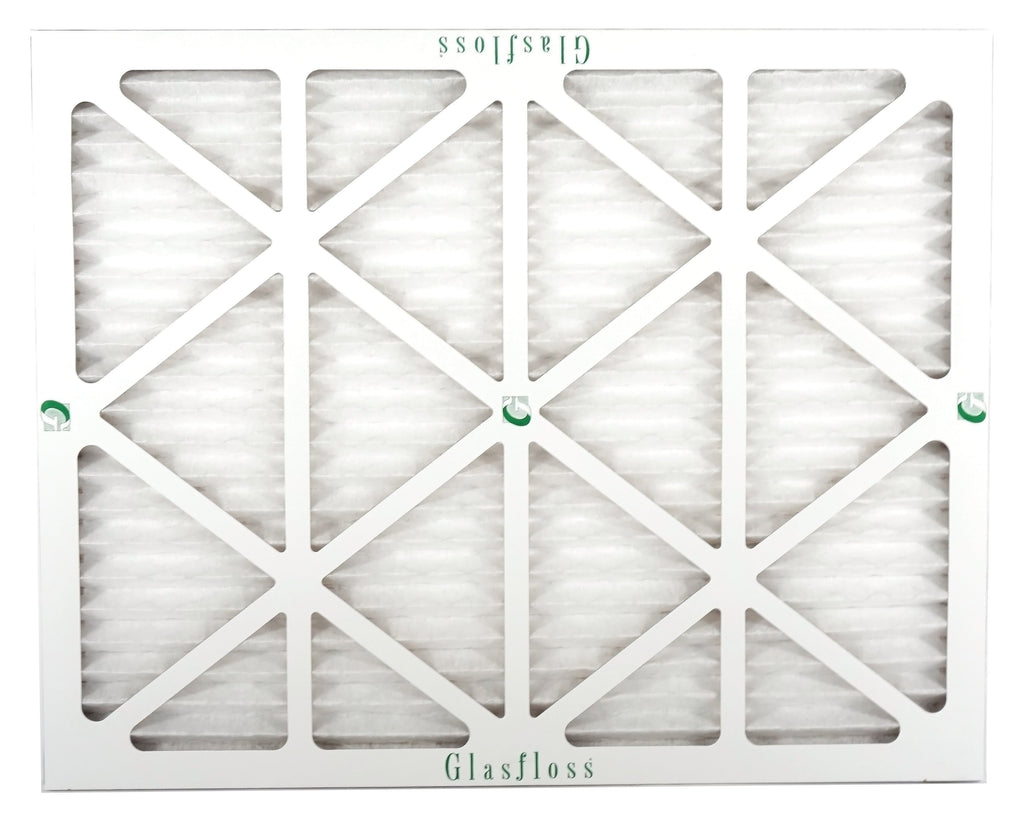 Glasfloss 22x28x1 - MERV 10 -Qty:4 - Furnace Air Filter - Made in USizeA (Actual Sizeize: 21.5 x 27.5x7/8 inch)