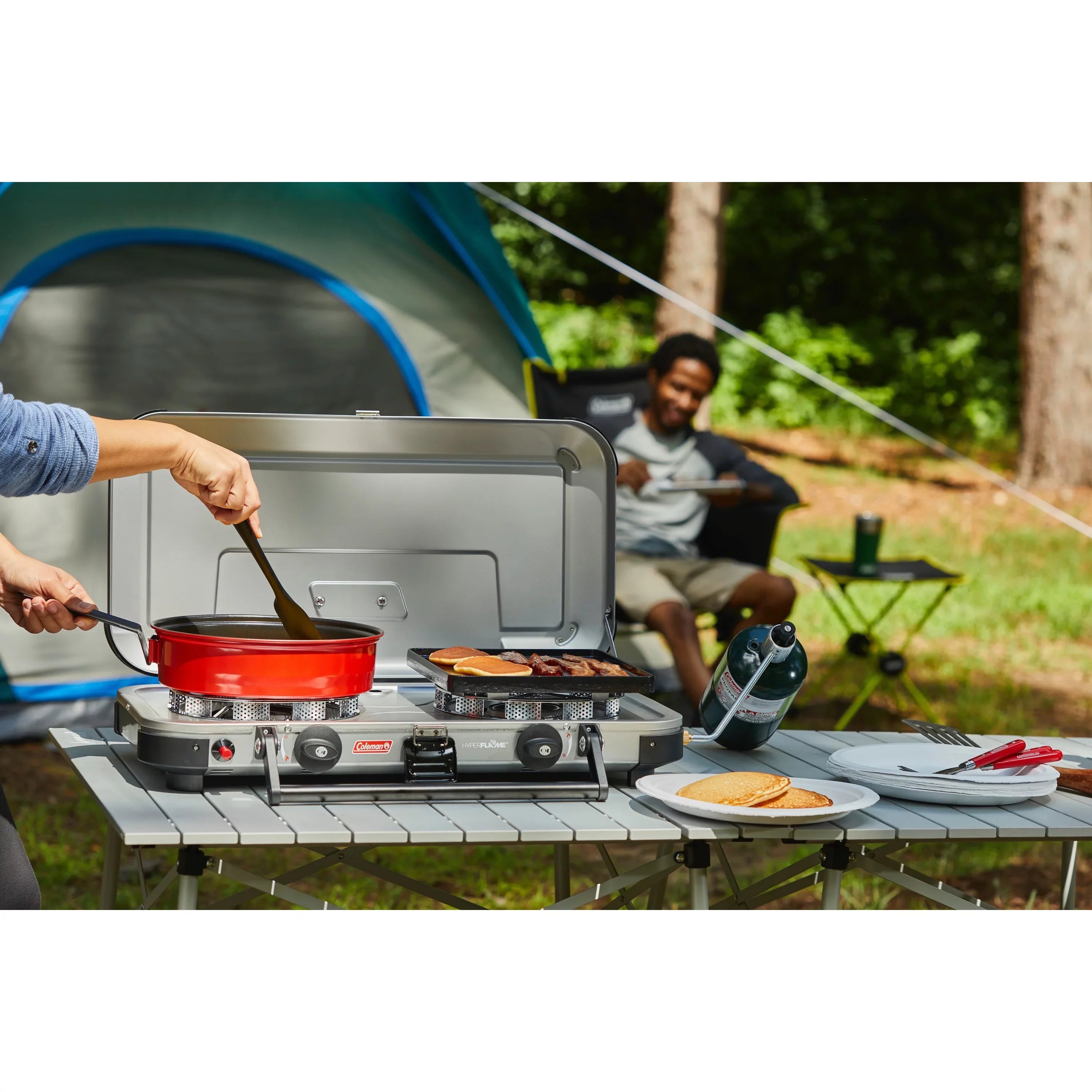 Coleman Gladiator series FyreChampion 3-IN-1 Propane Outdoor Sizetove, 2000020105
