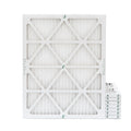 15x20x1 MERV 10 Pleated AC Furnace Air Filters by Glasfloss Industries. ( 8 Pack ) Exact Sizeize: 14-1/2 x 19-1/2 x 7/8