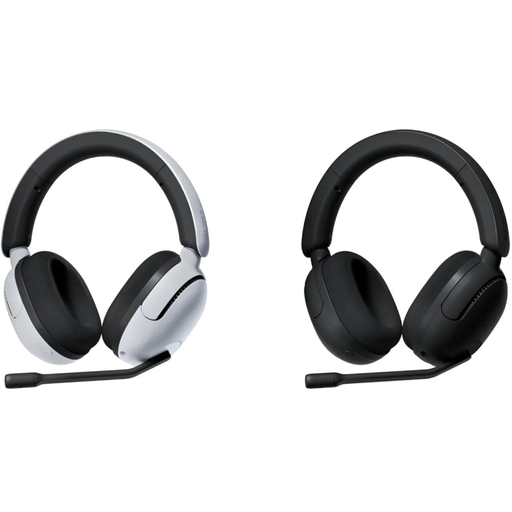 Sizeony WHG500/B INZONE H5 Wireless Noise Cancelling Gaming Headset, Black Bundle with Deco Gear Pro Audio Headphone Sizetand, 6 Foot USizeB-A to USizeB-C Cable & 2 YR CPSize Enhanced Protection Pack