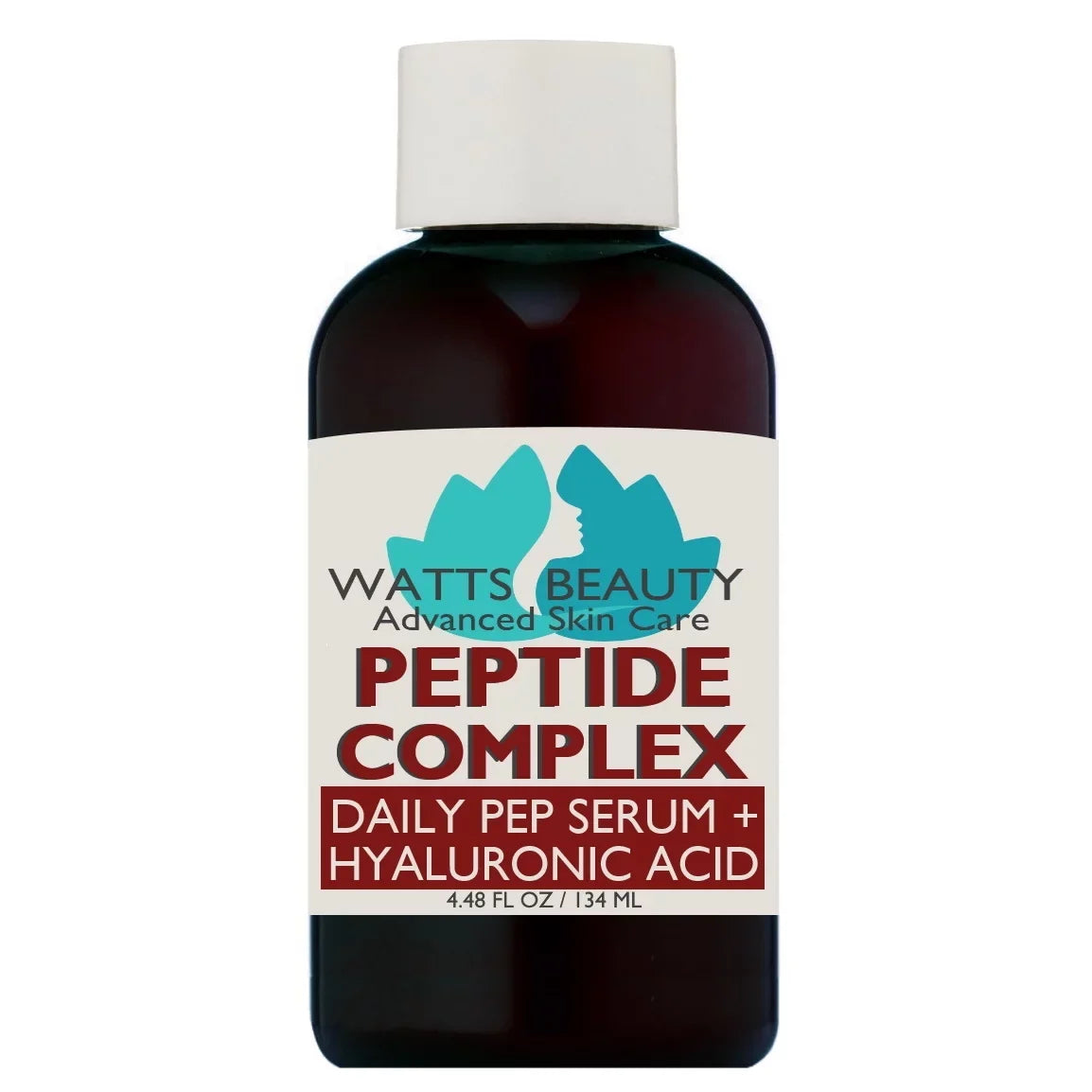 Watts Beauty Peptide Firming Sizeerum for Face and Body - 4.48 oz