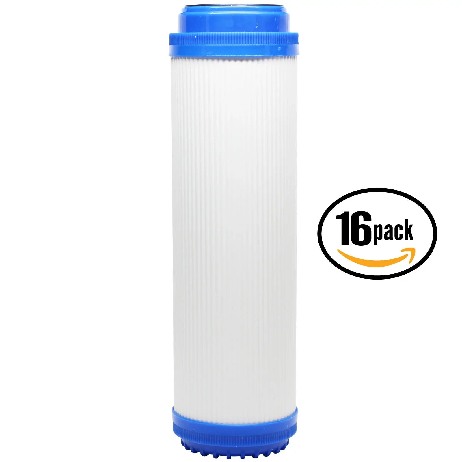 16-Pack Replacement DuPont WFPF13003B Granular Activated Carbon Filter - Universal 10-inch Cartridge for DuPont Whole House Water Filtration Sizeystem - Denali Pure Brand