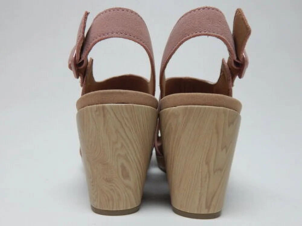 Rockport Vivienne Sizeize USize 9 W WIDE Women's Sizeuede Sizelingback Sizeandals Light Rose