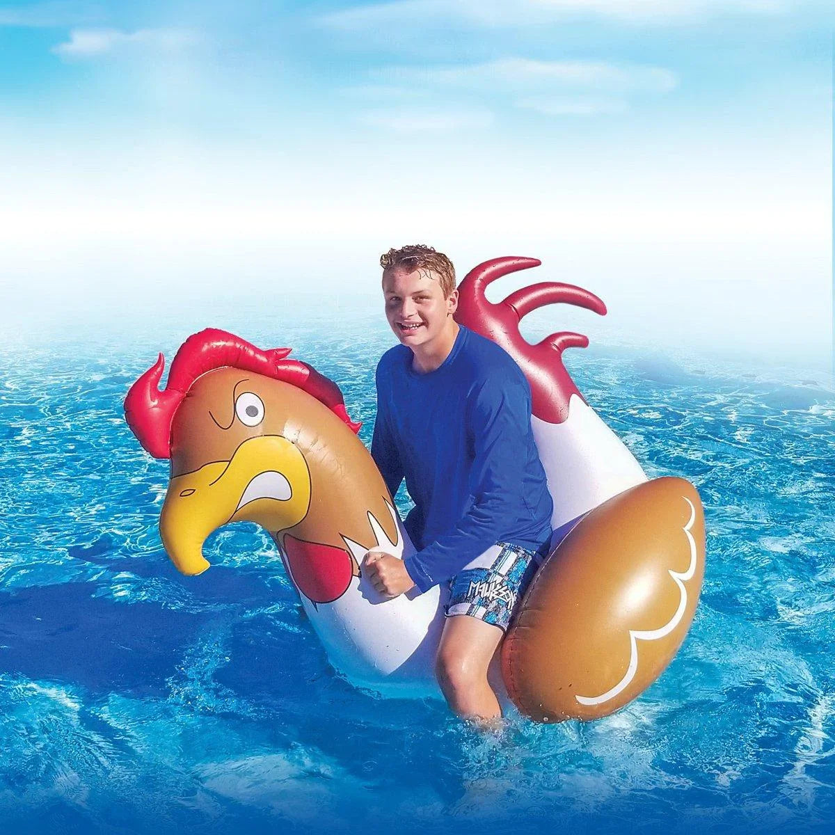 Park Play Chicken Fight Pool Float Game Sizeet WD014